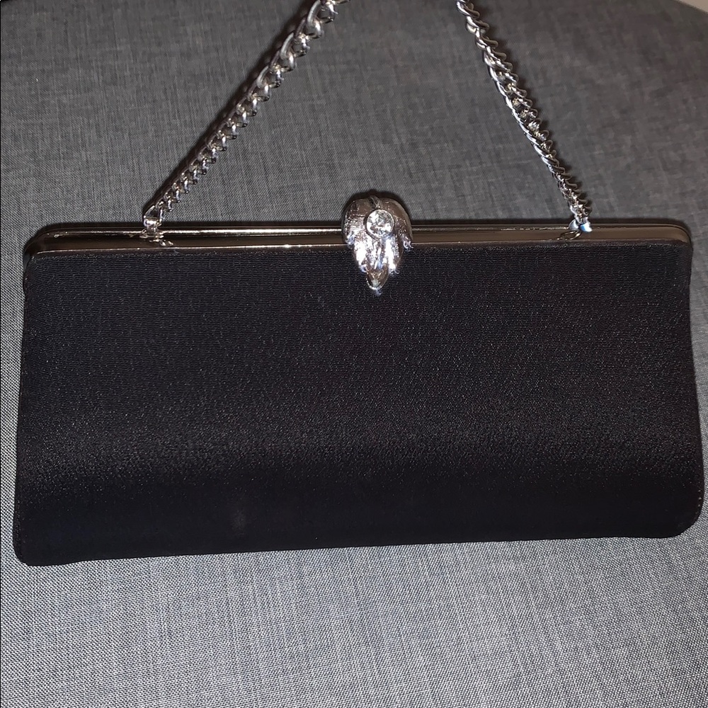 Elegant Black Clutch Purse•Like New!